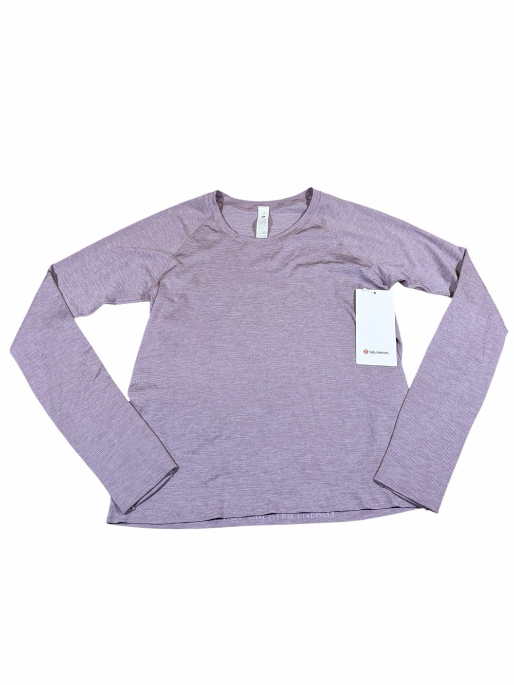 NWT Lululemon Swiftly Tech Long-Sleeve 2.0 *Race (Lilac Play/Lotus Lavender) 10